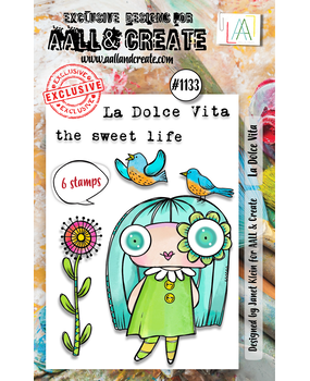 Aall and Create Stamp Set A7 La Dolce Vita (AALL-TP-1133)