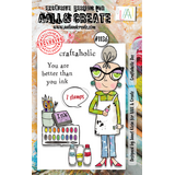 Aall and Create Stamp Set A7 Craftaholic Dee (AALL-TP-1136)