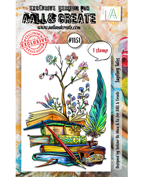 Aall and Create Stamp Set A7 Sapling Tales (AALL-TP-1151) (DISCONTINUED)