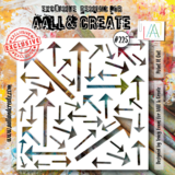 Aall and Create Stencil 6x6 Inch Point It Out (AALL-PC-225) (DISCONTINUED)