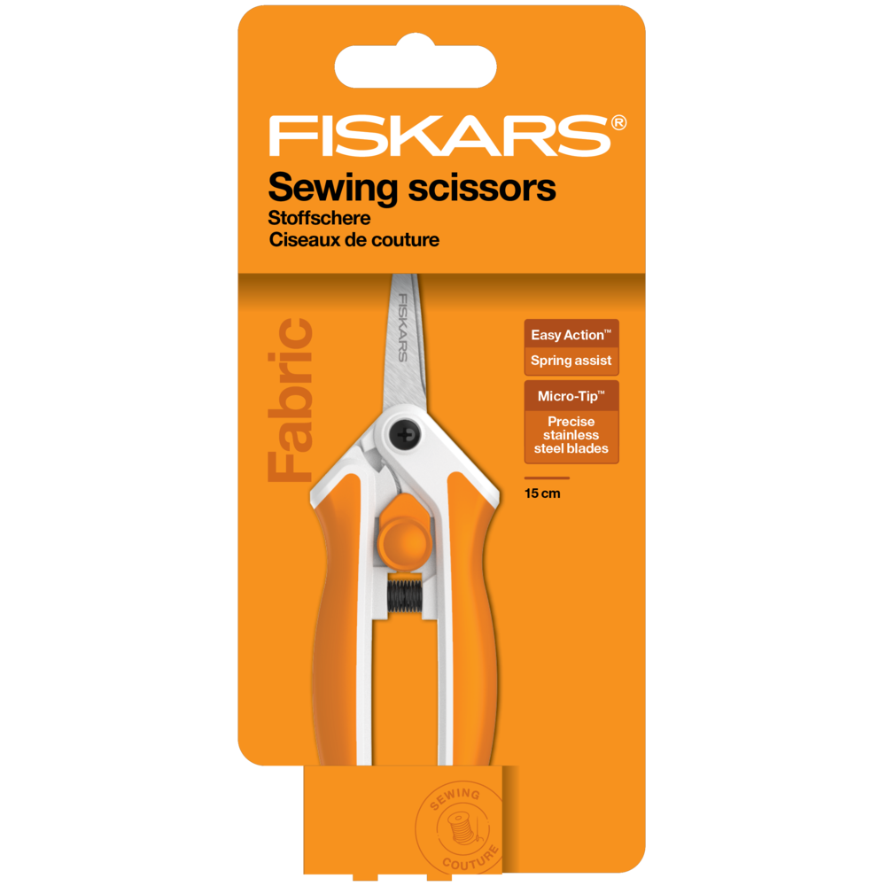 Scissors Fabric Sewing Easy Action MicroTip 15cm (1070029