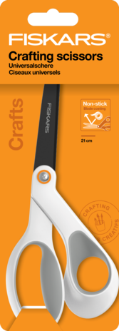 Fiskars Scissors Crafts Crafting Universal 21cm Non-stick (1070026) Fiskars Scissors Crafts Crafting Universal 21cm Non-stick (1070026)