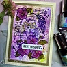 Woodware Viola Clear Stamps (FRS1036) (DISCONTINUED) Woodware Viola Clear Stamps (FRS1036) (DISCONTINUED)