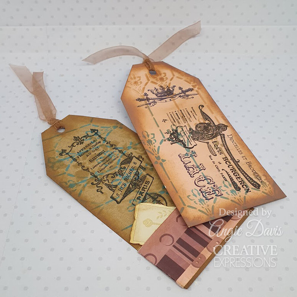 Creative Expressions Taylor Made Journals Stencil Garden Trellis (CEST149) (OUTLET)