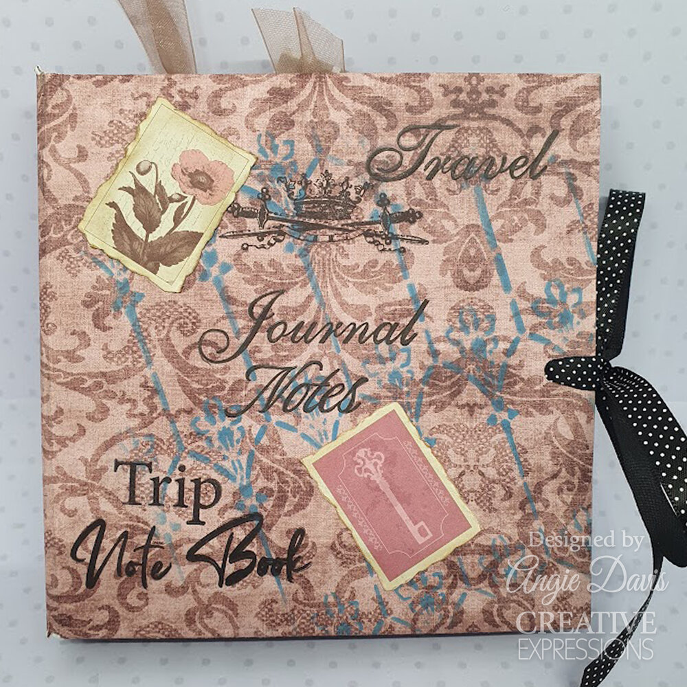 Creative Expressions Taylor Made Journals Stencil Garden Trellis (CEST149) (OUTLET)