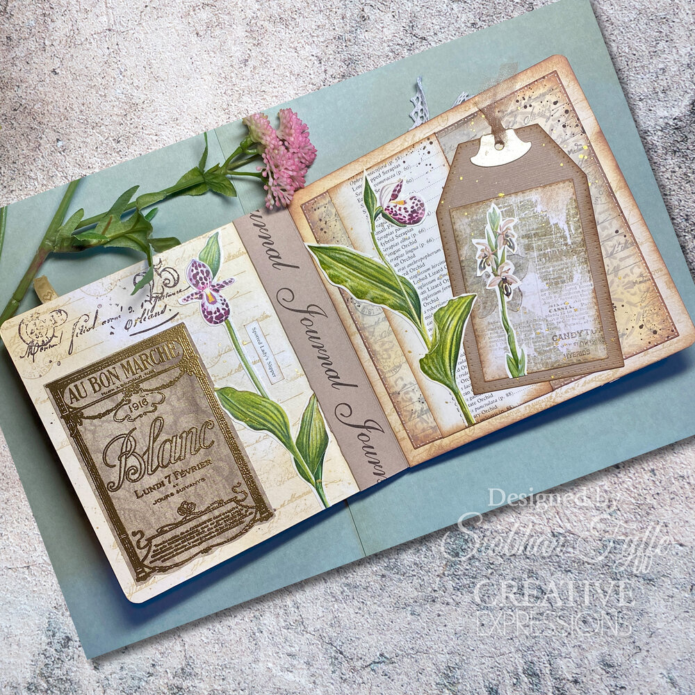 Creative Expressions Taylor Made Journals Stencil Garden Trellis (CEST149) (OUTLET)