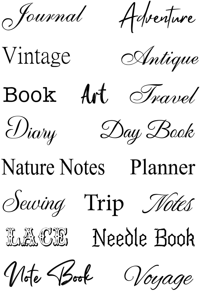 Creative Expressions Taylor Made Journals Clear Stamp The Bookmakers (CEC1069) (OUTLET)