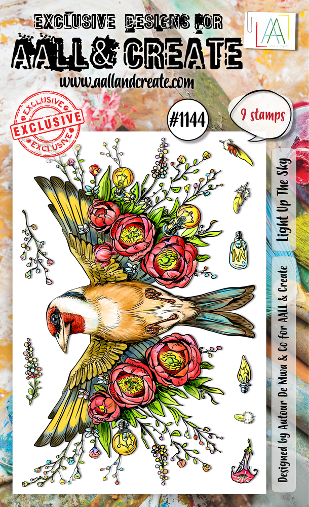 Aall and Create Stamp Set A6 Light Up The Sky (AALL-TP-1144) (DISCONTINUED)