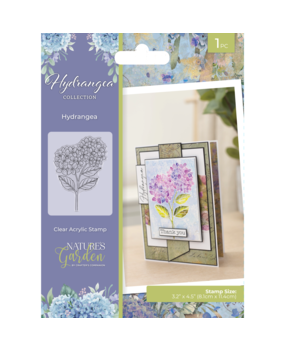 Crafter's Companion Hydrangea Clear Stamp Hydrangea (NG-HY-CA-ST-HYD) (DISCONTINUED)