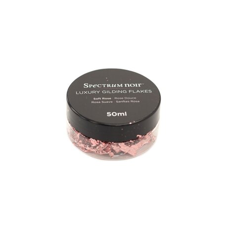 Spectrum Noir Luxury Gilding Flakes Soft Rose 50ml (SN-GILFLAKE-SORO) (DISCONTINUED) Spectrum Noir Luxury Gilding Flakes Soft Rose 50ml (SN-GILFLAKE-SORO) (DISCONTINUED)