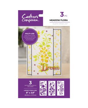 Crafter's Companion Spring Fairy Trend Stencil Meadow Flora (CC-STEN-MEFL) (DISCONTINUED) Crafter's Companion Spring Fairy Trend Stencil Meadow Flora (CC-STEN-MEFL) (DISCONTINUED)