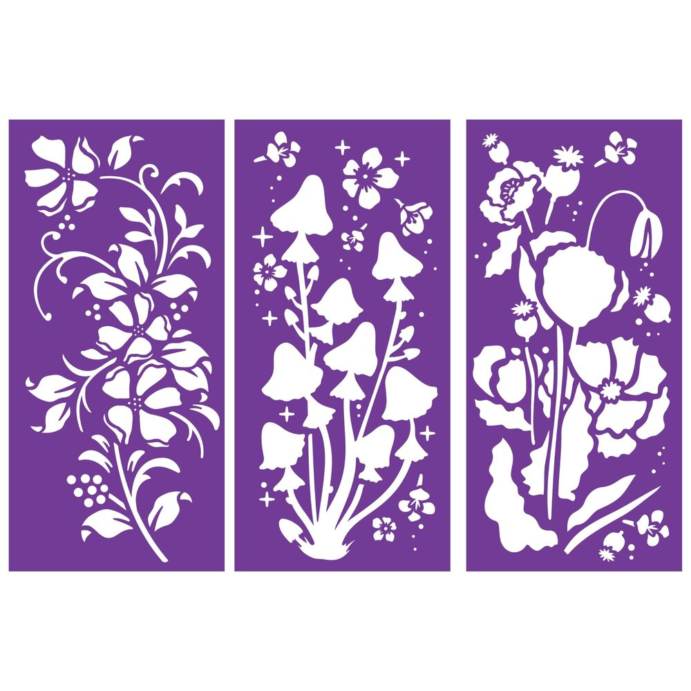 Crafter's Companion Spring Fairy Trend Stencil Meadow Flora (CC-STEN-MEFL) (DISCONTINUED) Crafter's Companion Spring Fairy Trend Stencil Meadow Flora (CC-STEN-MEFL) (DISCONTINUED)