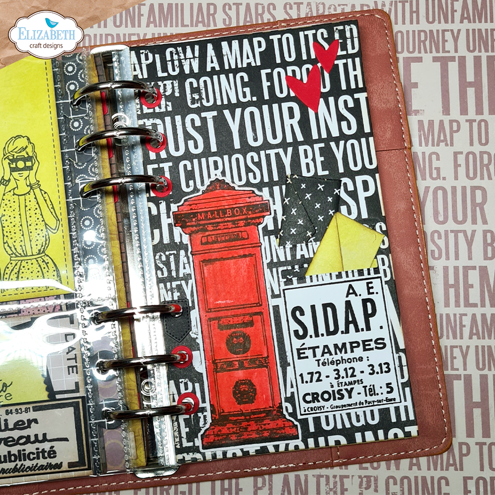 Elizabeth Craft Designs From the Past Stamp & Dies Correspondence From the Past (CS338) (DISCONTINUED)