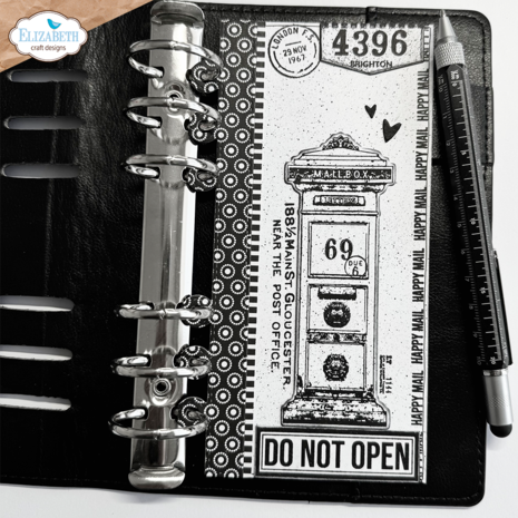 Elizabeth Craft Designs From the Past Stamp & Dies Correspondence From the Past (CS338) (DISCONTINUED)