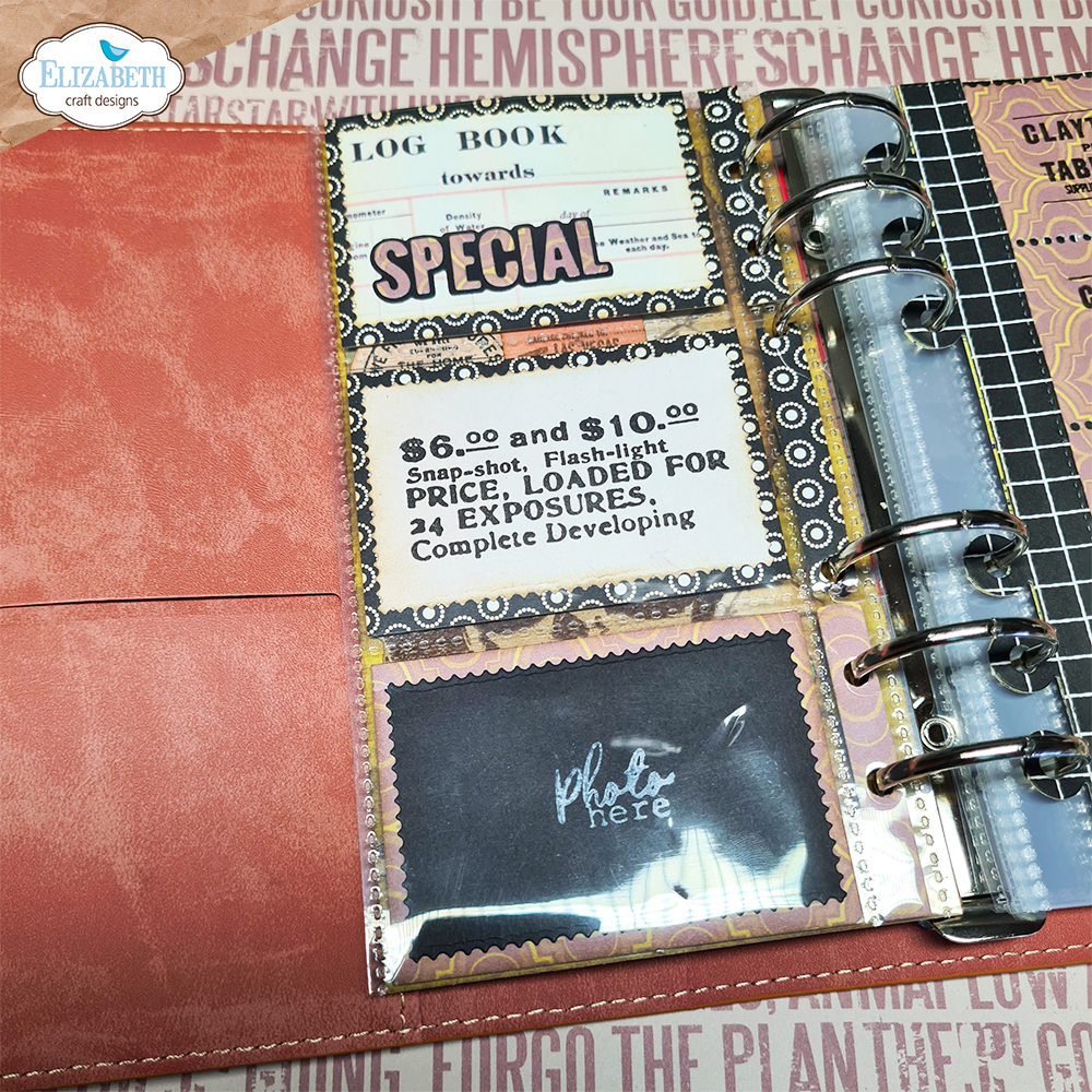 Elizabeth Craft Designs From the Past Stamp & Dies Photos From the Past (CS339) (DISCONTINUED)