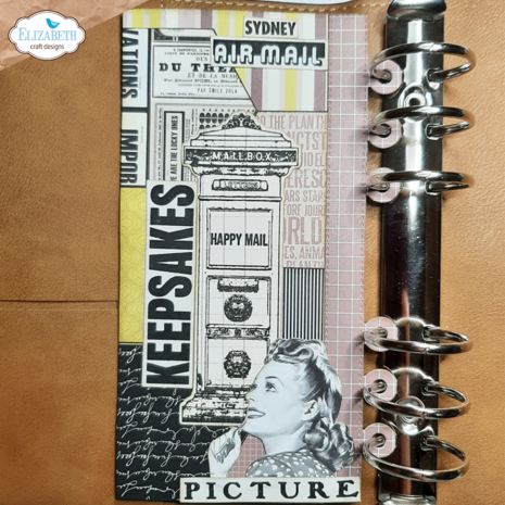 Elizabeth Craft Designs From the Past Stamps Roman Numerals with Alpha (CS342) (DISCONTINUED)