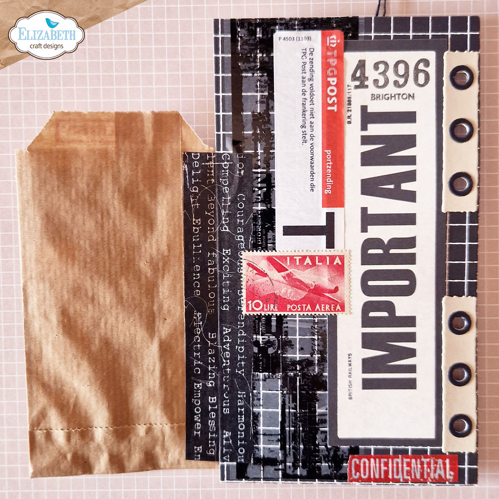 Elizabeth Craft Designs From the Past Dies Sidekick - Essentials 30 Basepage with Ticket (2102)