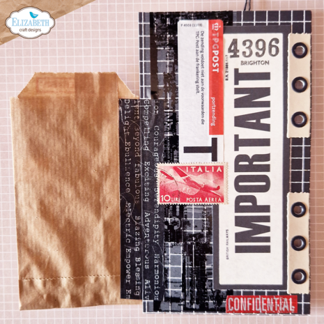 Elizabeth Craft Designs From the Past Dies Sidekick - Essentials 30 Basepage with Ticket (2102)