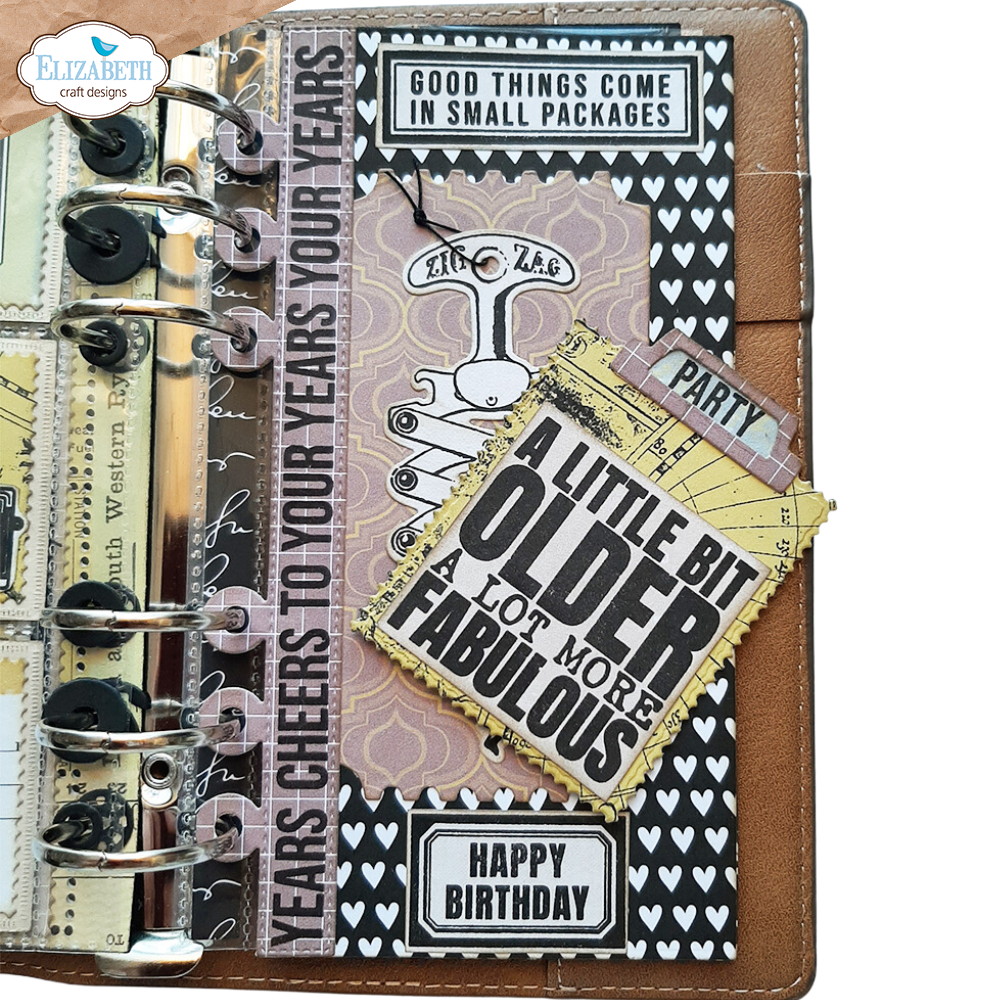 Elizabeth Craft Designs From the Past Dies Sidekick - Essentials 30 Basepage with Ticket (2102)