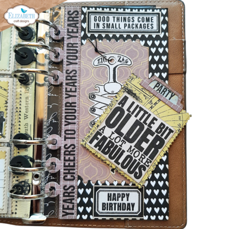 Elizabeth Craft Designs From the Past Dies Sidekick - Essentials 30 Basepage with Ticket (2102)