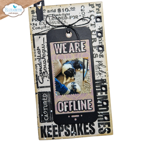 Elizabeth Craft Designs From the Past Dies Sidekick - Postage Stamps Fillers 2 (2105) (DISCONTINUED)