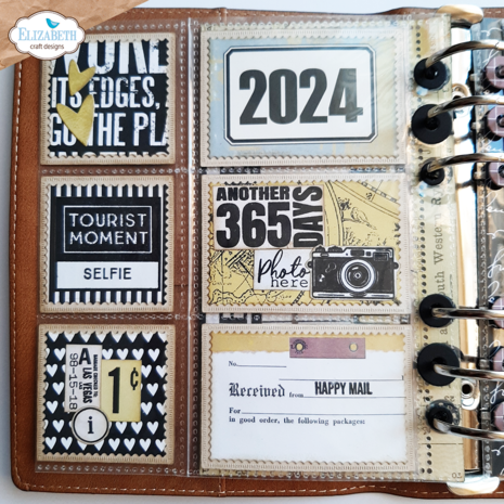 Elizabeth Craft Designs From the Past Dies Sidekick - Postage Stamps Fillers 2 (2105) (DISCONTINUED)