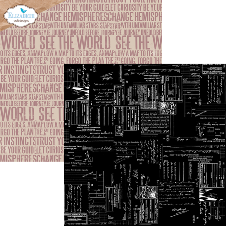 Elizabeth Craft Designs From the Past Key Lime Night 12x12 Inch Patterned Cardstock Paper (C021) Elizabeth Craft Designs From the Past Key Lime Night 12x12 Inch Patterned Cardstock Paper (C021)