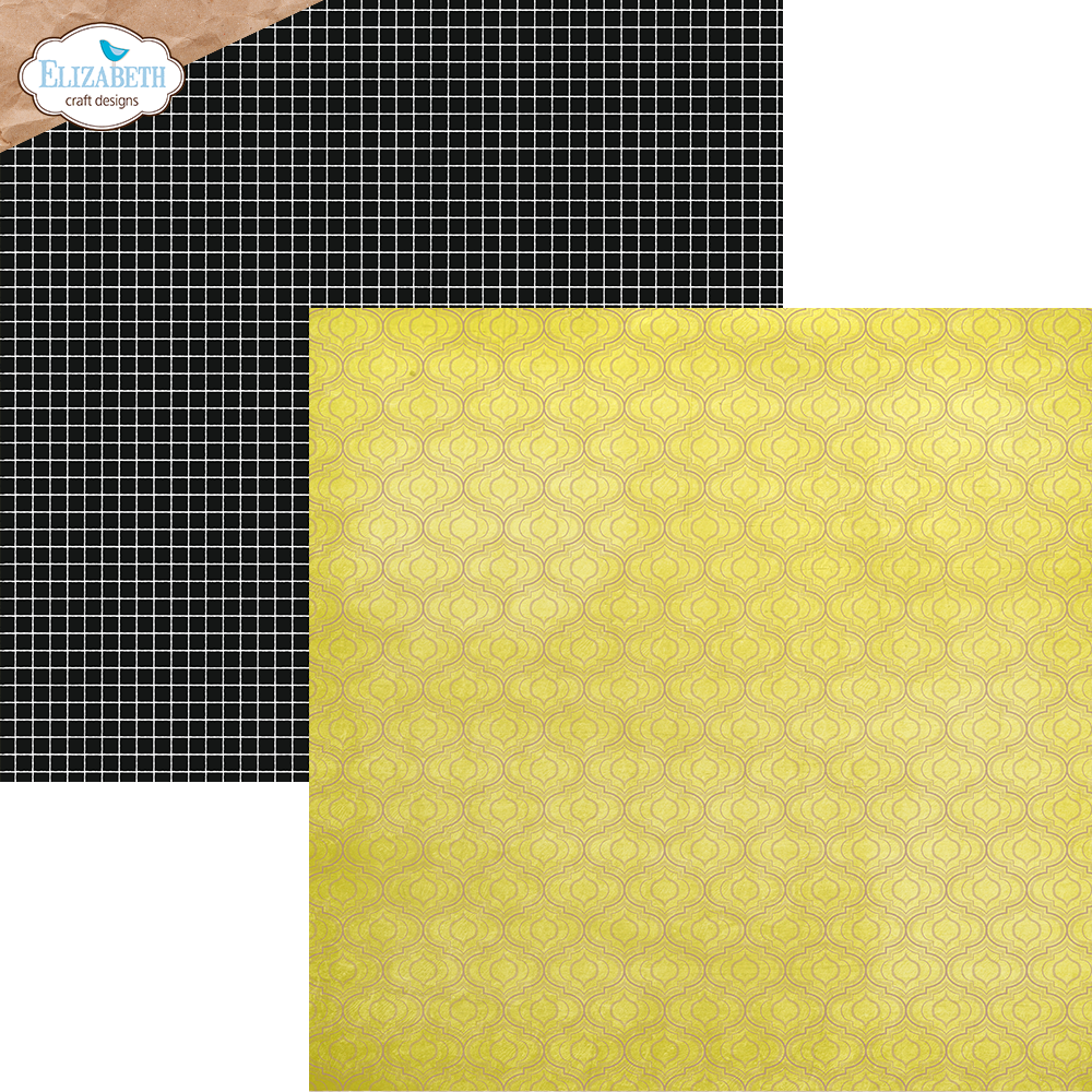 Elizabeth Craft Designs From the Past Key Lime Night 12x12 Inch Patterned Cardstock Paper (C021) Elizabeth Craft Designs From the Past Key Lime Night 12x12 Inch Patterned Cardstock Paper (C021)