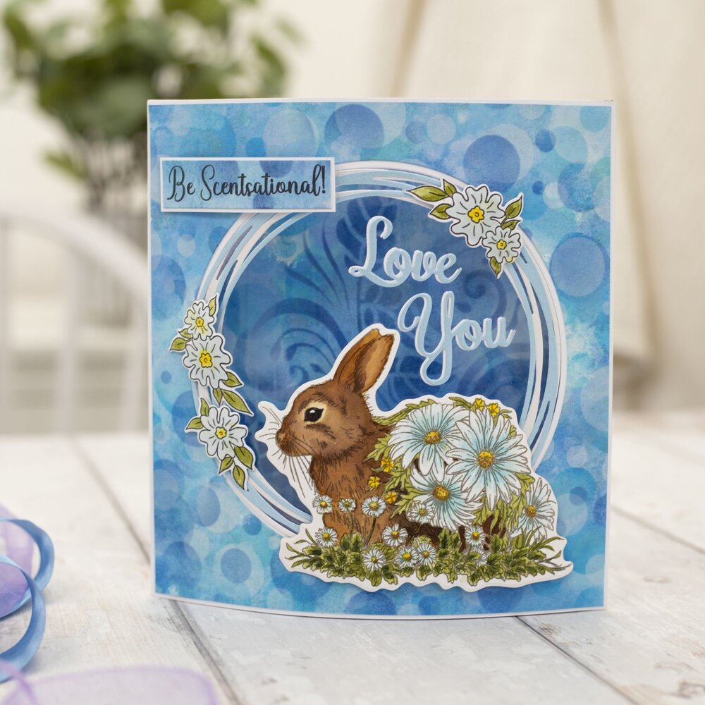 Crafter's Companion Garden Visitors 8x8 Inch Stencil Set Foliage Swirls (SD-GV-STEN8-FSW) (DISCONTINUED)