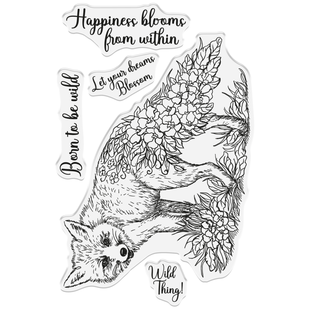 Crafter's Companion Garden Visitors Stamp & Die Wild Thing (SD-GV-STD-WTHI) (DISCONTINUED)