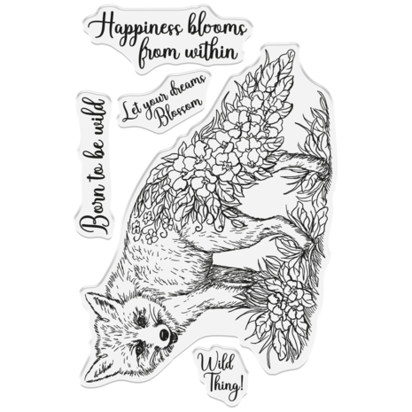 Crafter's Companion Garden Visitors Stamp & Die Wild Thing (SD-GV-STD-WTHI) (DISCONTINUED)