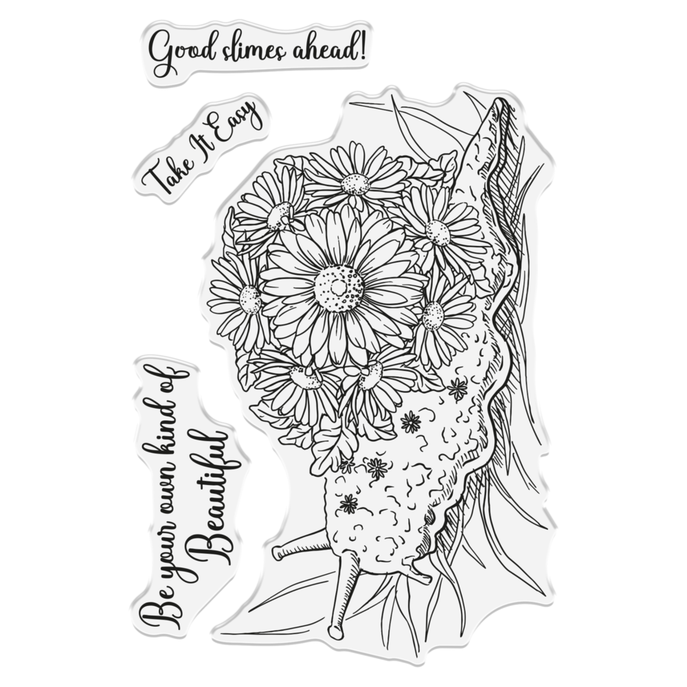 Crafter's Companion Garden Visitors Stamp & Die Take It Easy (SD-GV-STD-TAEA) (DISCONTINUED)
