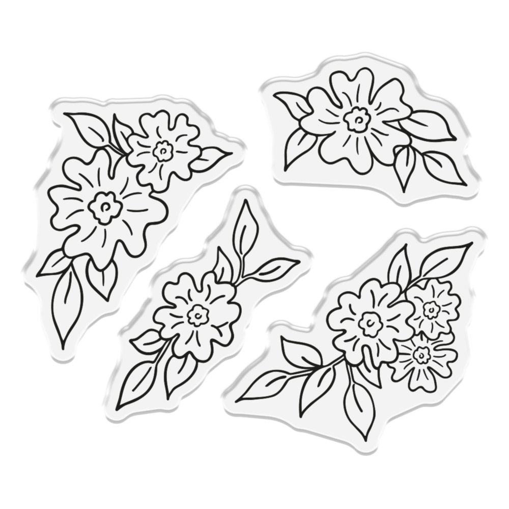 Crafter's Companion Garden Visitors Stamp & Die Floral Frame (SD-GV-STD-FLFR) (DISCONTINUED)