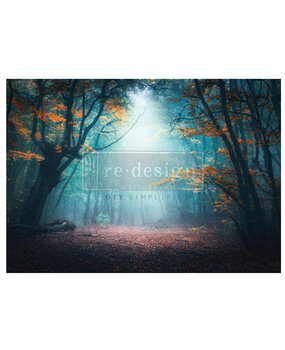 Re-Design with Prima Luminous Woodscape A1 Decoupage Fiber (1pcs) (669201) (DISCONTINUED)