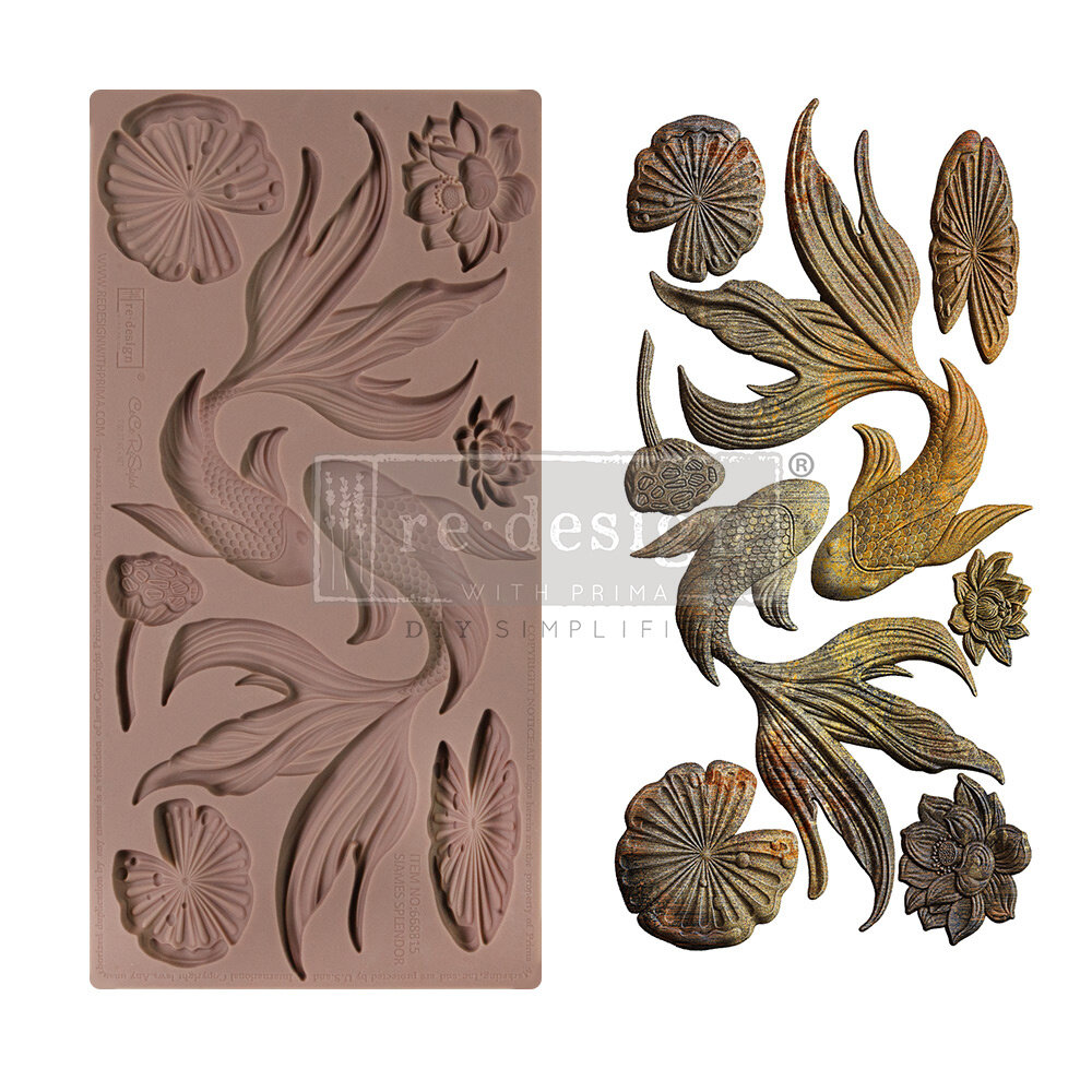 Re-Design with Prima Cece Siamese Splendor 5x10 Inch Decor Mould (668815) (DISCONTINUED) Re-Design with Prima Cece Siamese Splendor 5x10 Inch Decor Mould (668815) (DISCONTINUED)