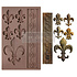 Fleur De Lis En Or 5x8 Inch Decor Mould (667023) Fleur De Lis En Or 5x8 Inch Decor Mould (667023)