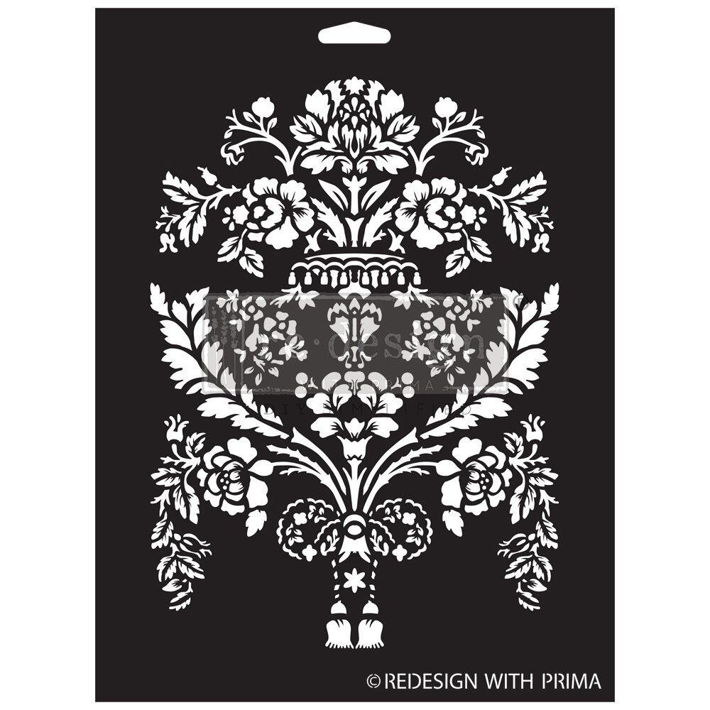 Re-Design with Prima Petit Trianon 9x12 Inch Decor Stencils (1pcs) (667085) (DISCONTINUED) Re-Design with Prima Petit Trianon 9x12 Inch Decor Stencils (1pcs) (667085) (DISCONTINUED)