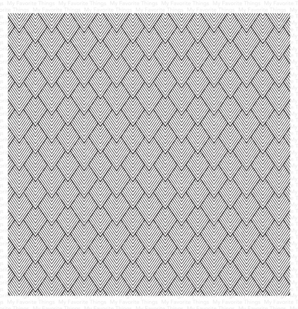 My Favorite Things Cascading Diamonds Background Stencil (BG-166) (DISCONTINUED) My Favorite Things Cascading Diamonds Background Stencil (BG-166) (DISCONTINUED)