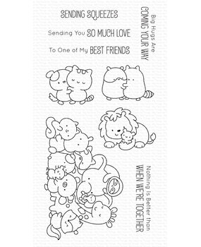My Favorite Things Sending Squeezes Clear Stamps (JB-033)