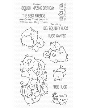 My Favorite Things Squishy Hugs Clear Stamps (JB-029)
