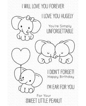 My Favorite Things Sweet Little Peanut Clear Stamps (JB-031)