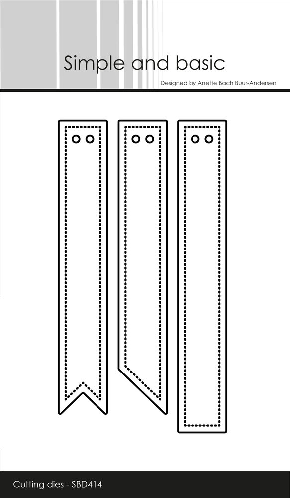 Simple and Basic Tall Tags - Slim Dies (SBD414) (DISCONTINUED)