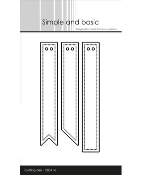 Simple and Basic Tall Tags - Slim Dies (SBD414) (DISCONTINUED)