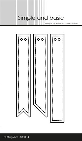 Simple and Basic Tall Tags - Slim Dies (SBD414) (DISCONTINUED)