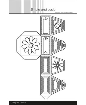 Simple and Basic Square Flowerbox Dies (SBD409) (DISCONTINUED)