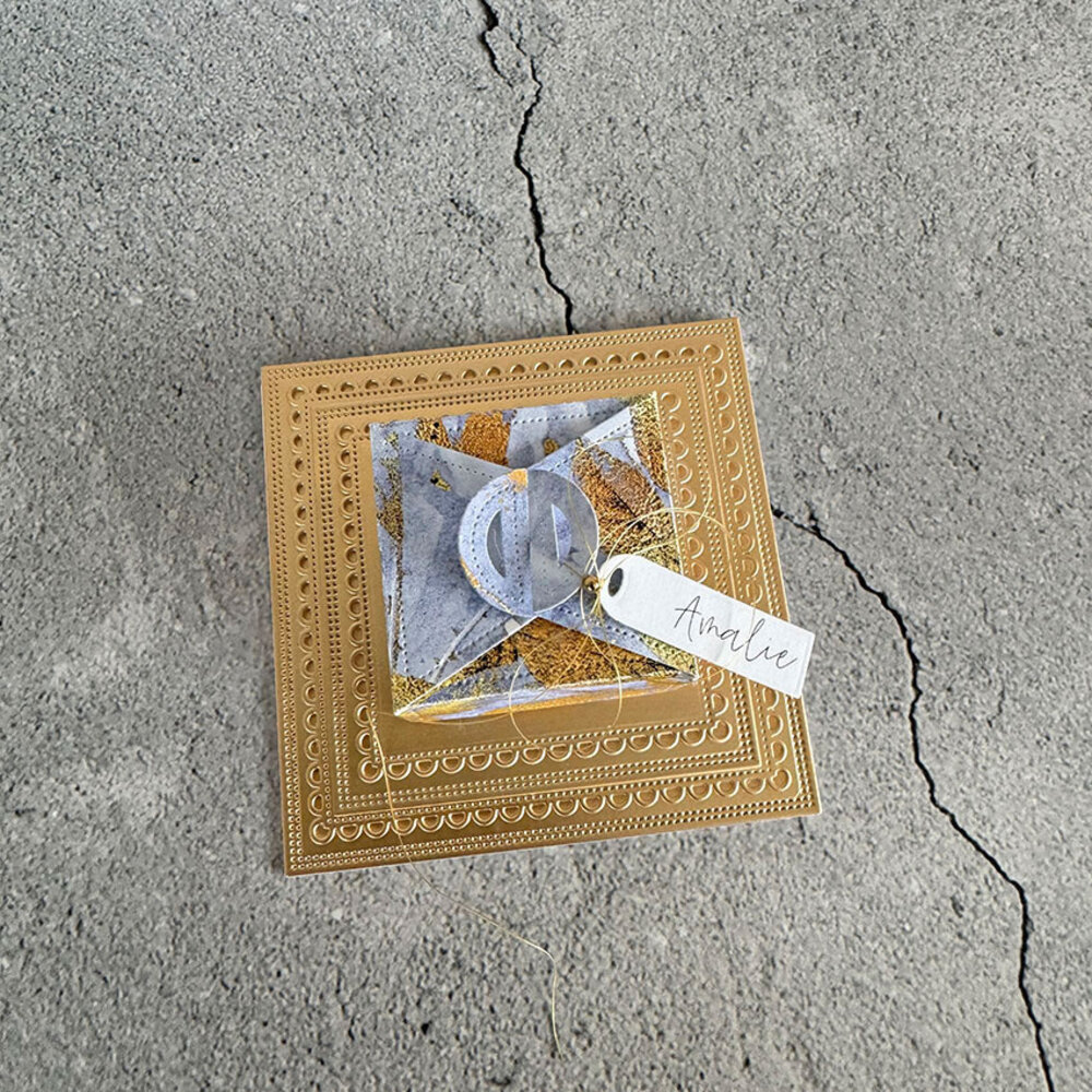 Simple and Basic Lace Edge - Square Dies (SBD404)