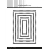 Simple and Basic Lace Edge - Rectangle Dies (SBD403)