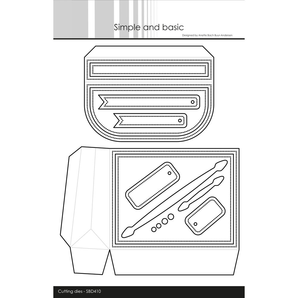 Cute Bag Dies (SBD410) Craftlines B.V.