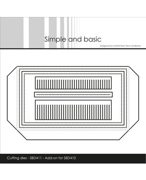 Simple and Basic Add-On for Cute Bag #SBD410 Dies (SBD411) (DISCONTINUED)