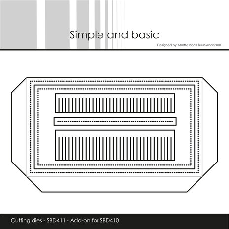 Simple and Basic Add-On for Cute Bag #SBD410 Dies (SBD411) (DISCONTINUED) Simple and Basic Add-On for Cute Bag #SBD410 Dies (SBD411) (DISCONTINUED)